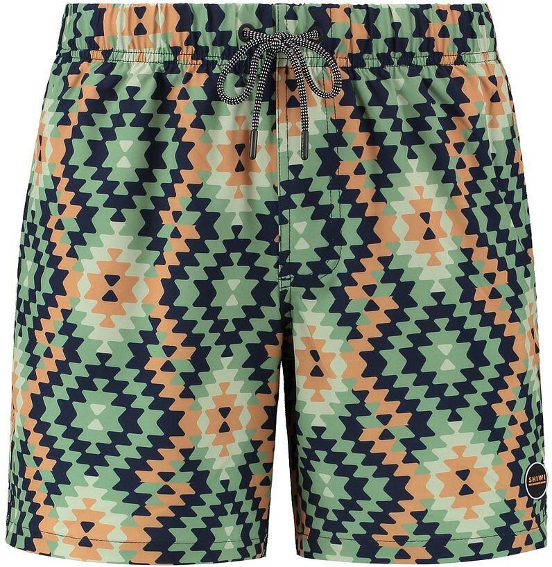 Shiwi Zwembroek Mayan Print Groen