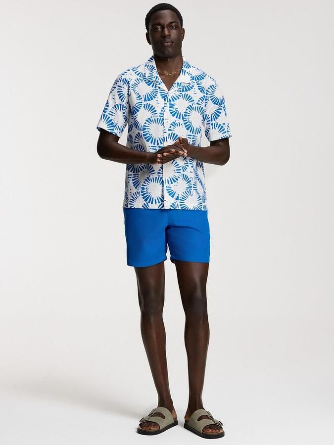 SHIWI Heren Zwembroeken Men Mike Swim Shorts 7 Inch Solid Blauw - Foto 10