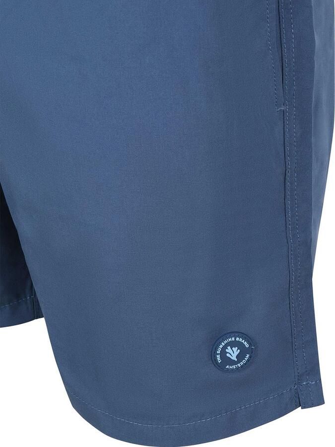 SHIWI Heren Zwembroeken Mike Swim Shorts 7 Inch Solid Blauw - Foto 6