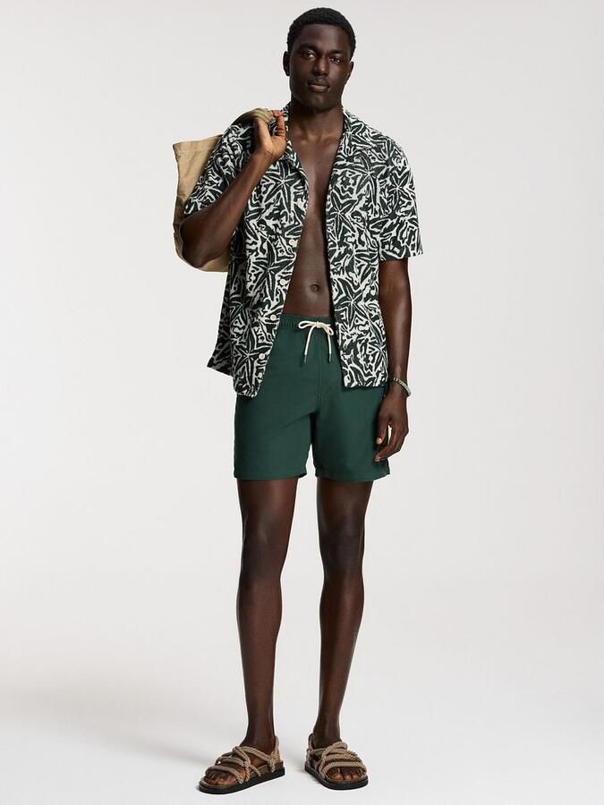 SHIWI Heren Zwembroeken Men Mike Swim Shorts 7 Inch Solid Groen - Foto 5