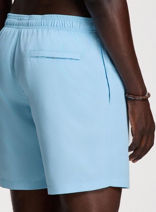 SHIWI Zwembroeken Mike Swim Shorts 7 Inch Solid Lichtblauw - Foto 10