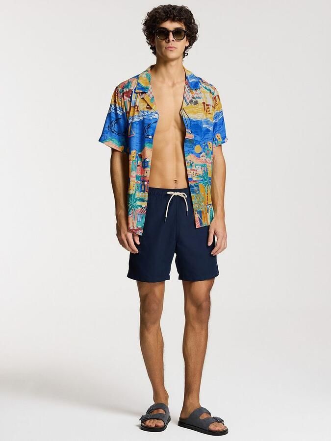 SHIWI Zwembroeken Mike Swim Shorts 7 Inch Solid Donkerblauw - Foto 9