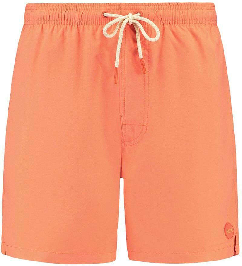 SHIWI Heren Zwembroeken Men Mike Swim Shorts 7 Inch Solid Oranje - Foto 11