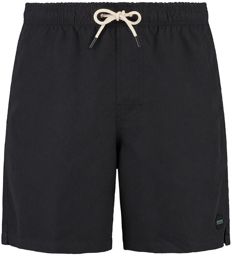 SHIWI Heren Zwembroeken Men Mike Swim Shorts 7 Inch Solid Zwart - Foto 6