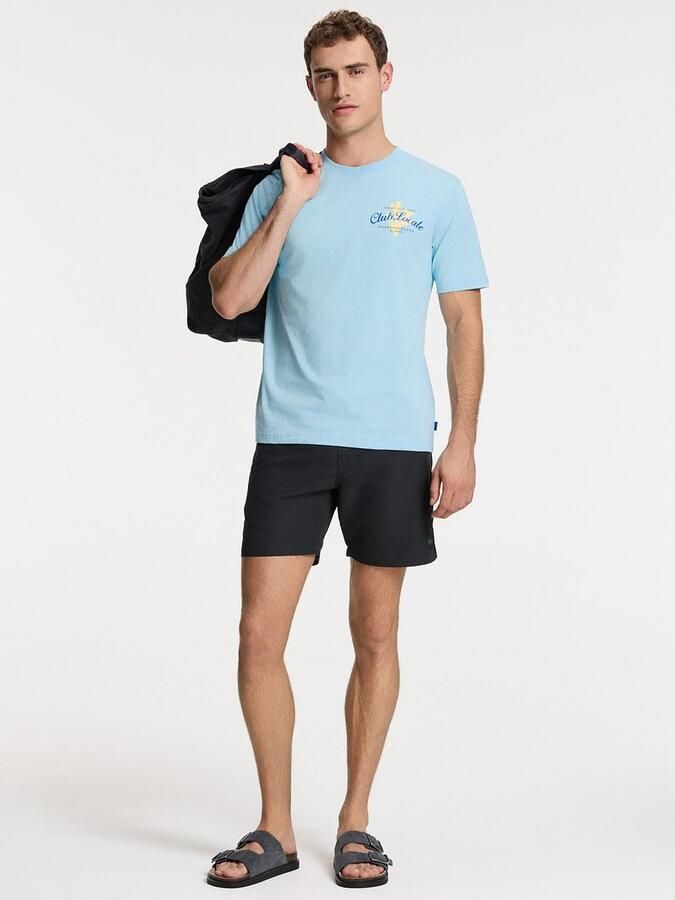 SHIWI Heren Zwembroeken Men Mike Swim Shorts 7 Inch Solid Zwart - Foto 8