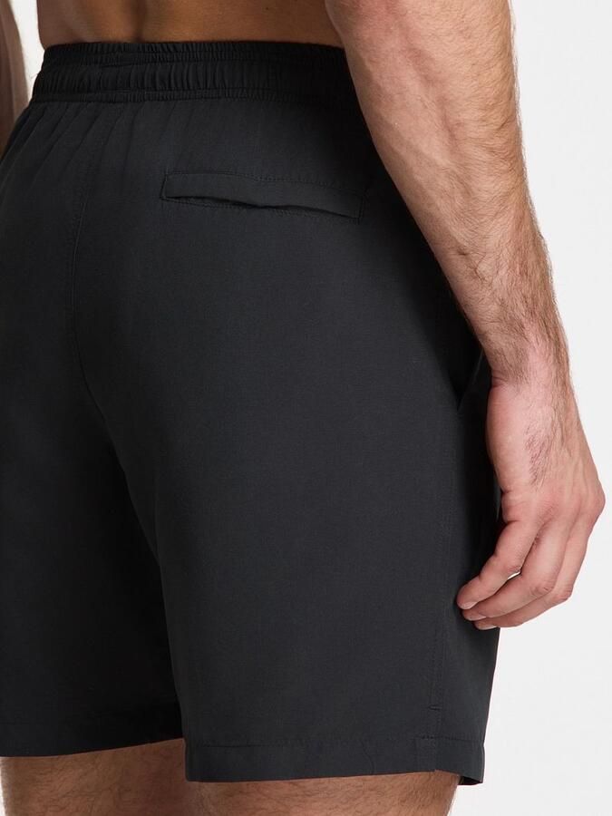SHIWI Heren Zwembroeken Men Mike Swim Shorts 7 Inch Solid Zwart - Foto 10