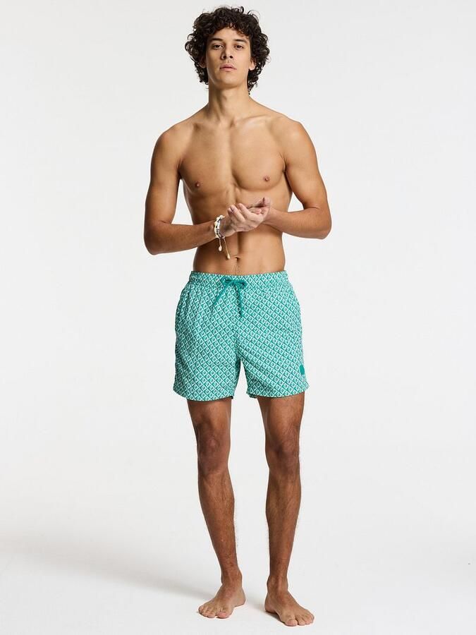Shiwi Zwembroek Nate Coral Reverse Turquoise - Foto 3