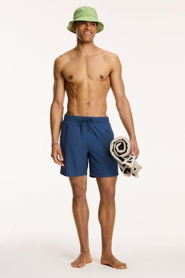 SHIWI Heren Zwembroeken Men Swimshort Nick Blauw - Foto 3