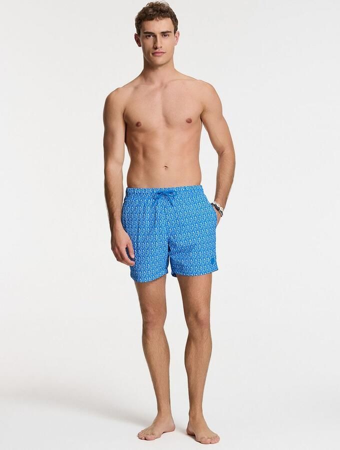 Shiwi Zwembroek Nick Wavy Coral Blauw - Foto 2