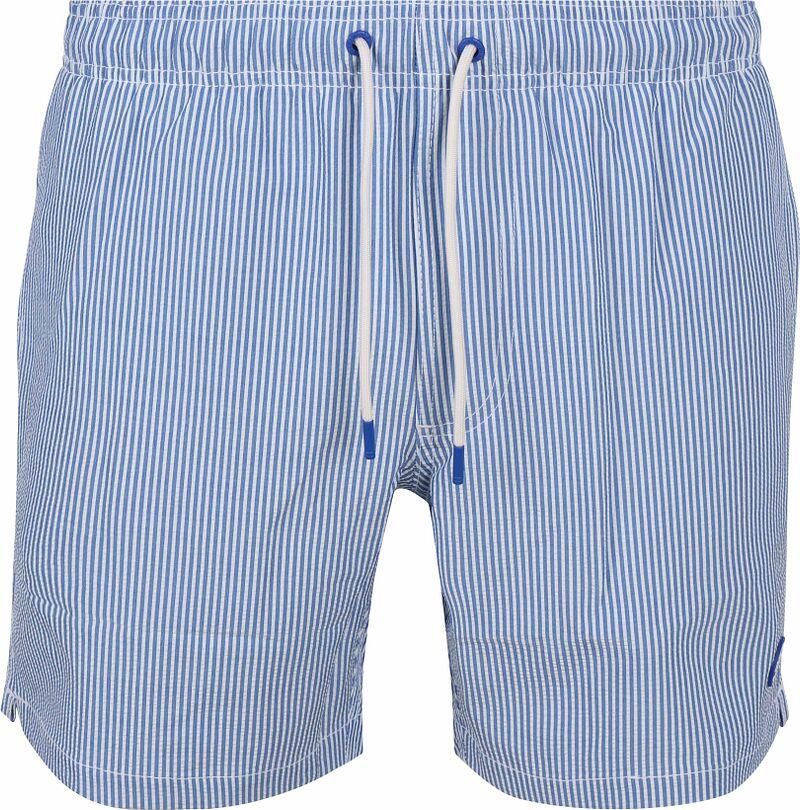Shiwi Zwembroek Pete Seersucker Blue Stripe