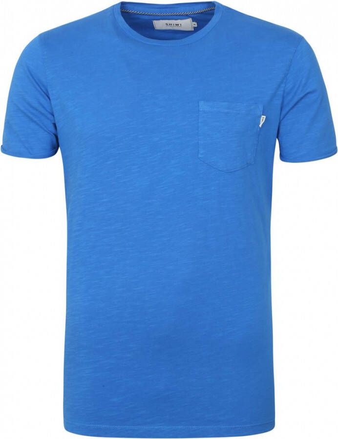Shiwi T-Shirt Marc Blauw