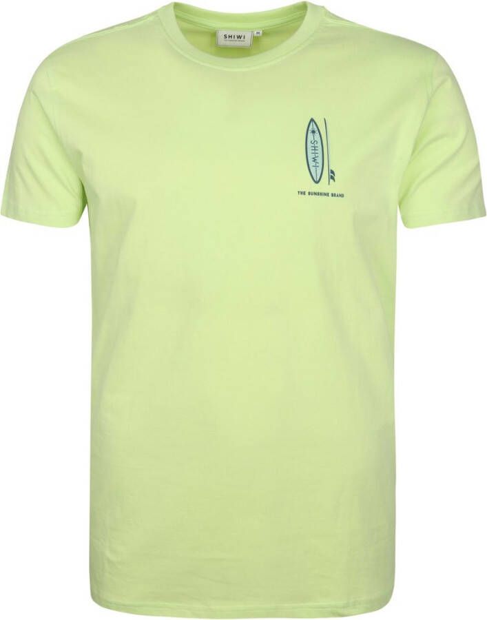 Shiwi T-Shirt Print Fel Groen