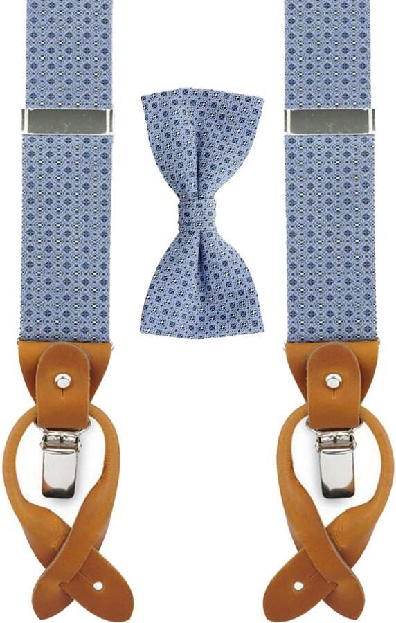 Sir Redman Bretels Combi Pack Cortese Classico Blauw