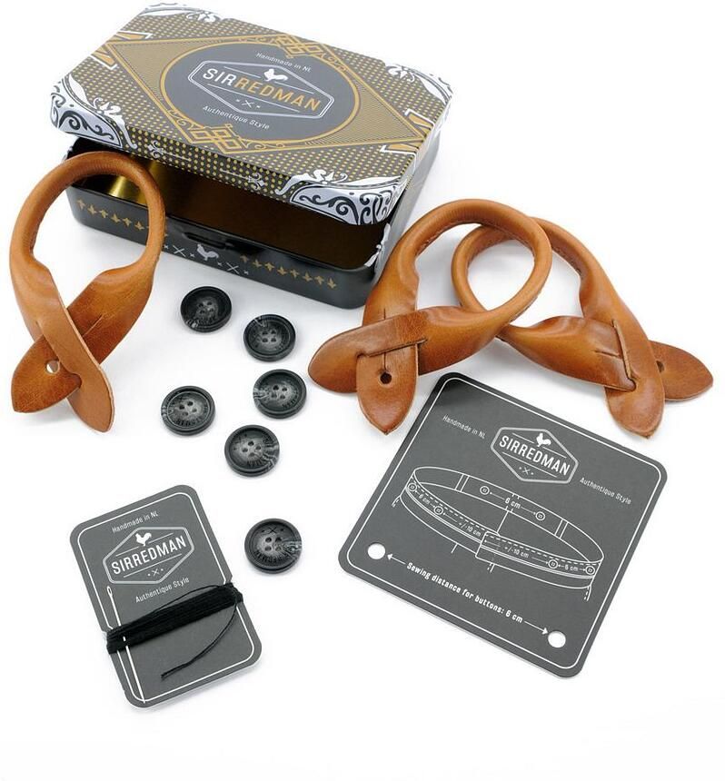 Sir Redman Bretels Combi Pack Dapper Dot Beige - Foto 2
