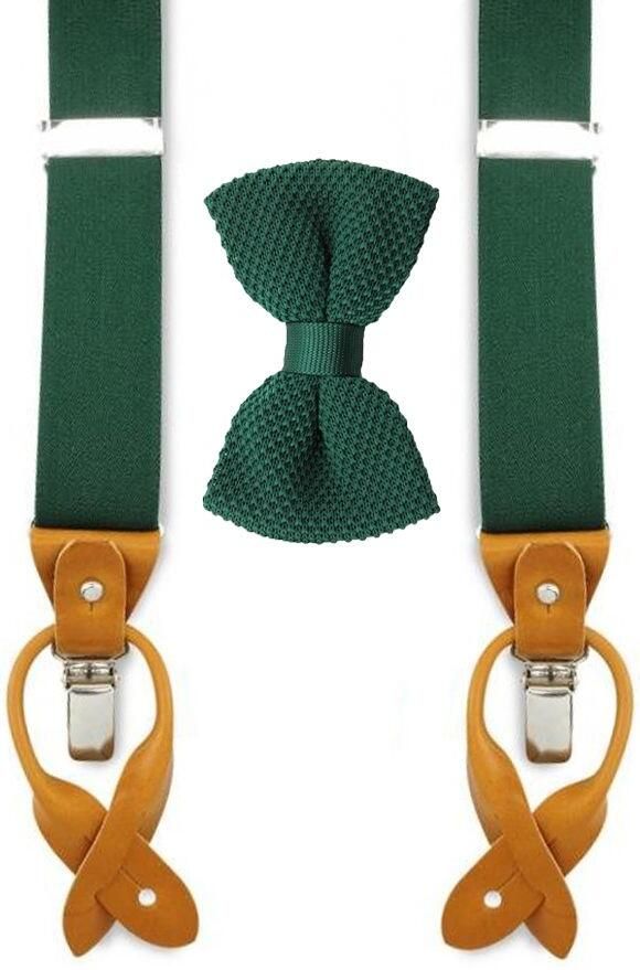Sir Redman Bretels Combi Pack Donkergroen