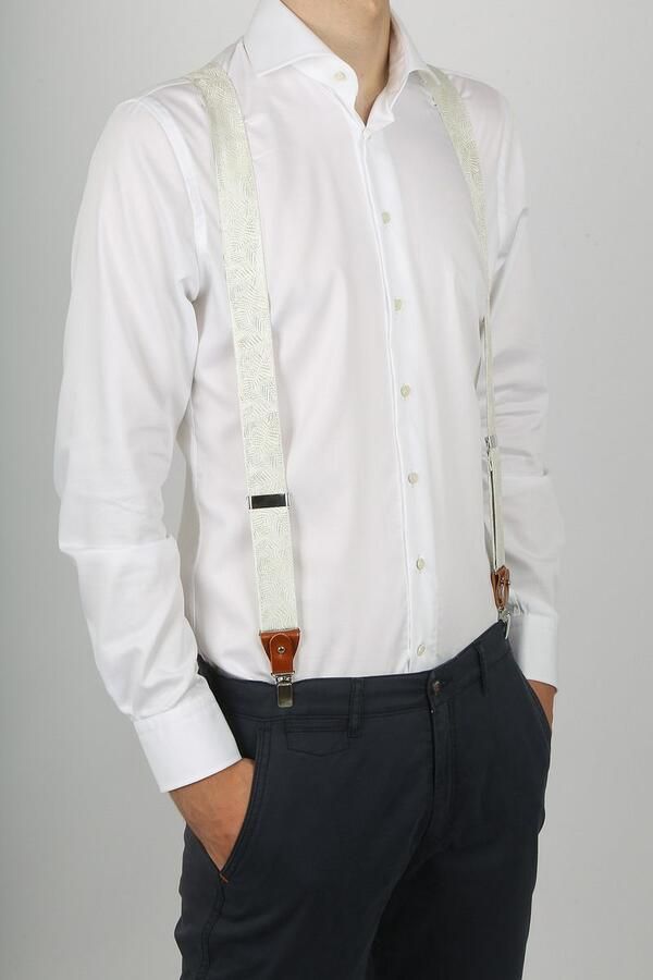 Sir Redman Bretels Wedding Combi Pack Festive Leaves Off-white - Foto 2