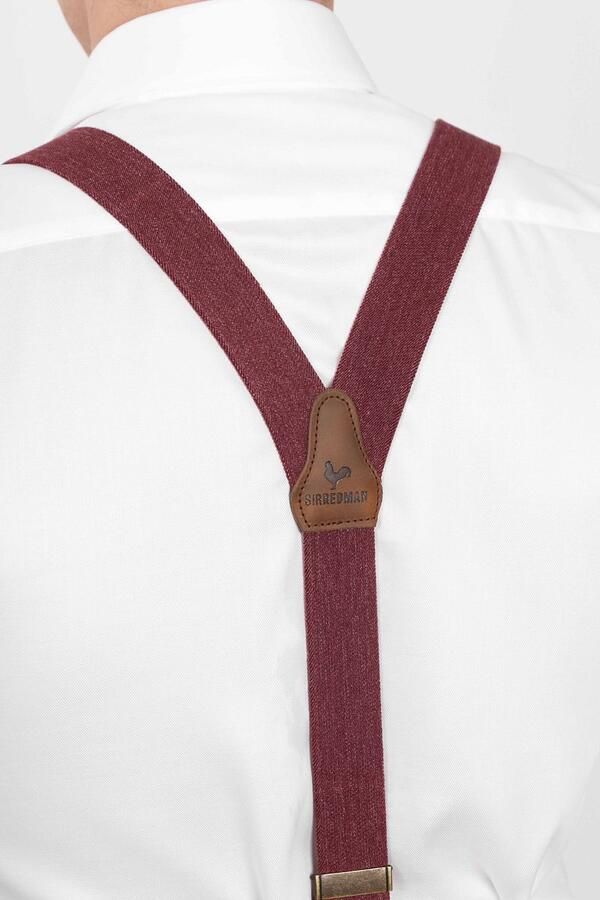 Sir Redman Luxe Bretels Essential Bordeaux - Foto 4