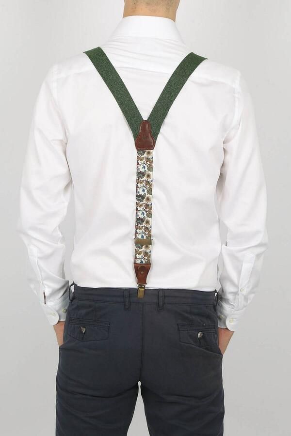 Sir Redman Luxe Bretels Essential Donkergroen - Foto 3