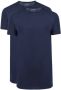 Slater 2 pack T shirt Basic Extra Lang O neck Navy - Thumbnail 1