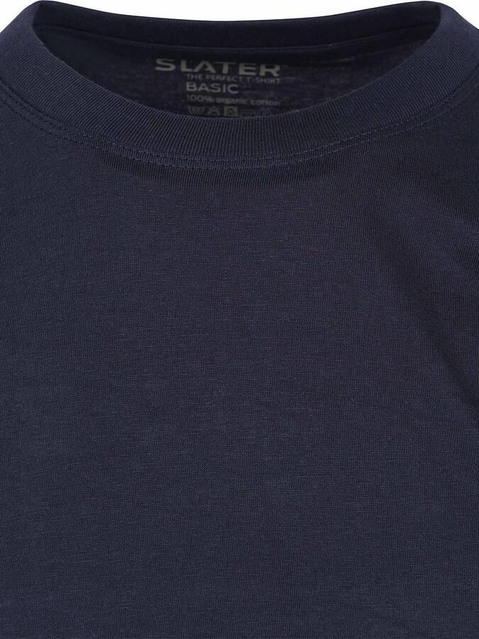 Slater Regular fit Heren T-shirt Ronde hals 2-pack - Foto 4