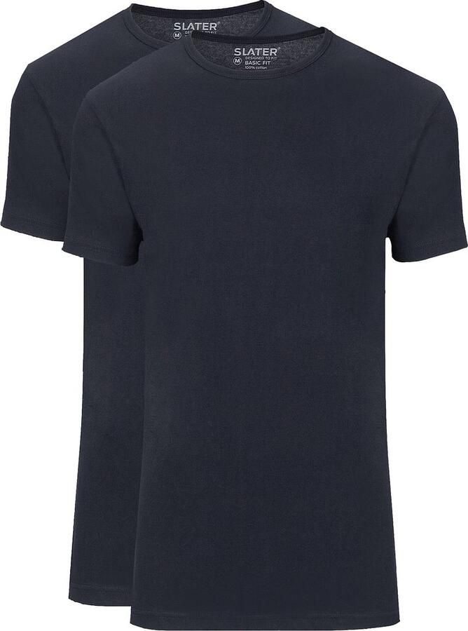 Slater Regular fit Heren T-shirt Ronde hals 2-pack - Foto 5