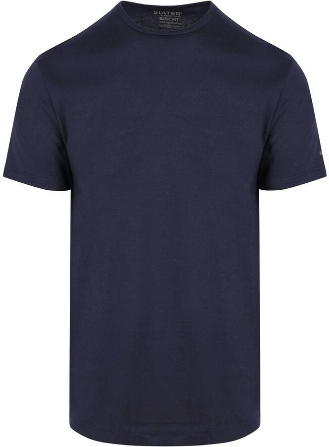 Slater Regular fit Heren T-shirt Ronde hals 2-pack - Foto 5