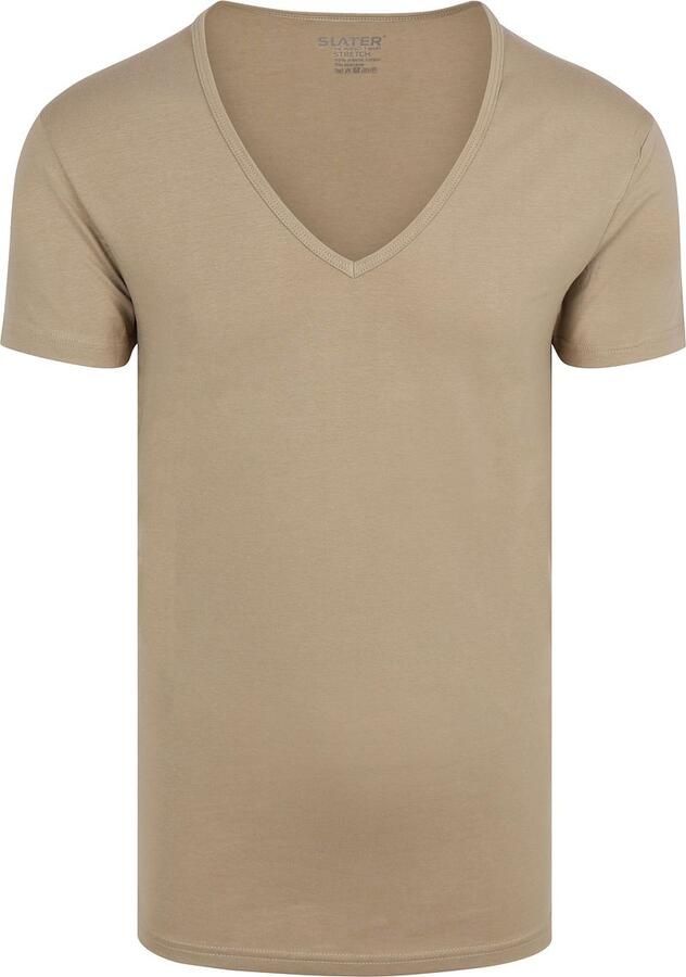 Slater T-shirt 2-pack Stretch Onzichtbaar Ondershirt V-hals - Foto 5