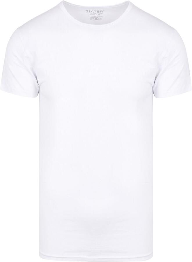 Slater Stretch Heren T-shirt Ronde hals 2-pack - Foto 6