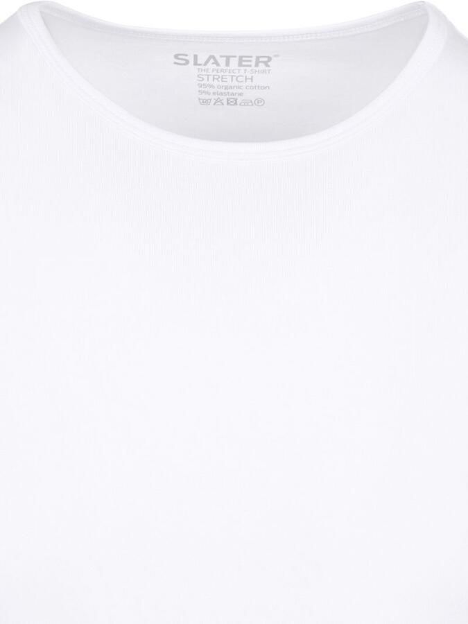 Slater Stretch Heren T-shirt Ronde hals 2-pack - Foto 5