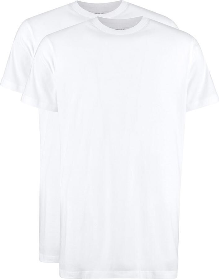 Slater Regular fit Extra long Heren T-shirt Ronde hals