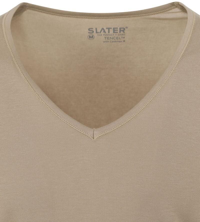 Slater T-shirt 2-pack V-hals Onzichtbaar Ondershirt - Foto 2