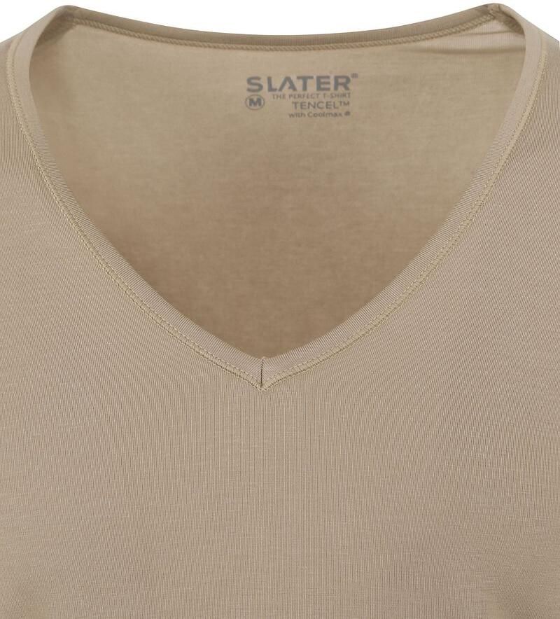 Slater T-shirt 2-pack V-hals Onzichtbaar Ondershirt - Foto 3
