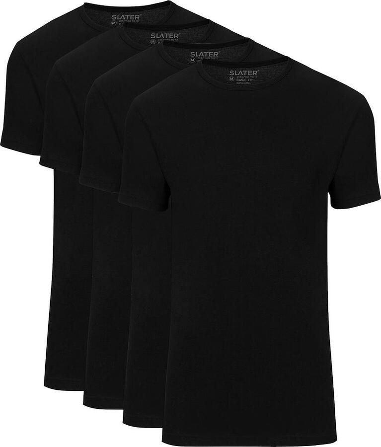 Slater Regular fit Heren T-shirt Ronde hals 2-pack - Foto 2