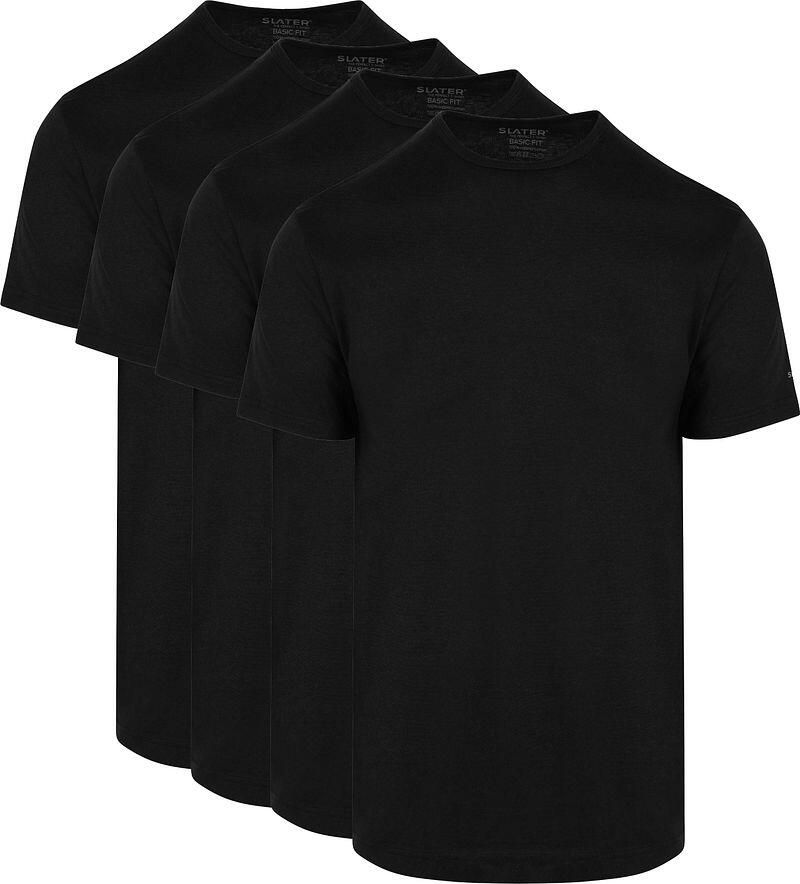 Slater Regular fit Heren T-shirt Ronde hals 2-pack - Foto 4