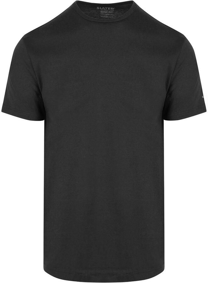 Slater Regular fit Heren T-shirt Ronde hals 2-pack - Foto 3
