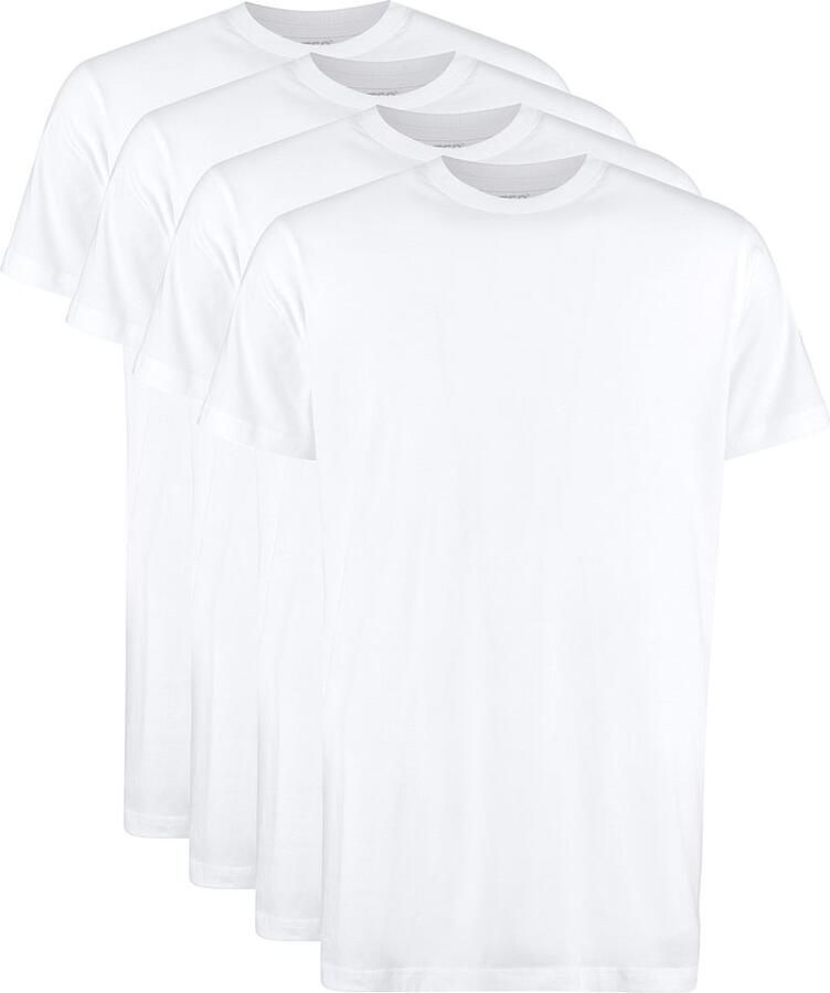 Slater Regular fit Extra long Heren T-shirt Ronde hals
