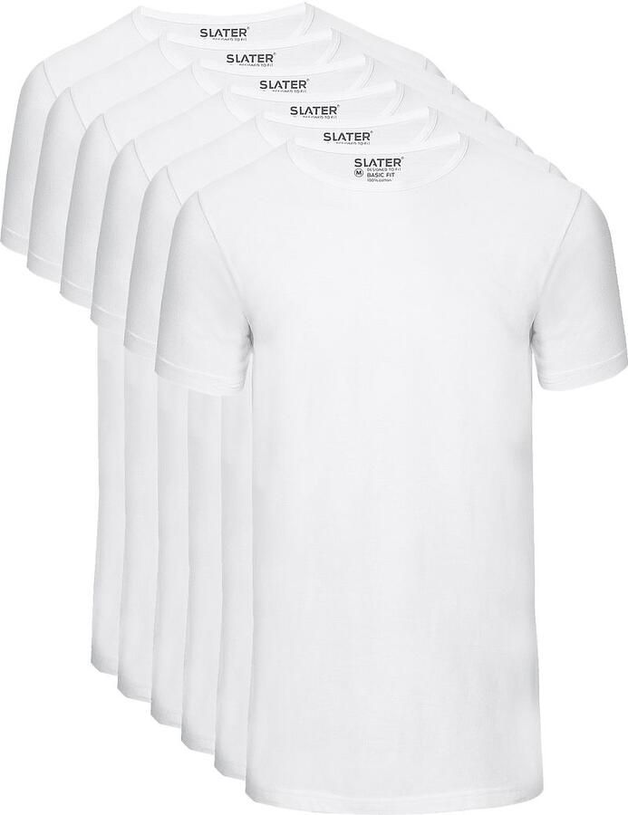 Slater Regular fit Heren T-shirt Ronde hals 2-pack - Foto 3