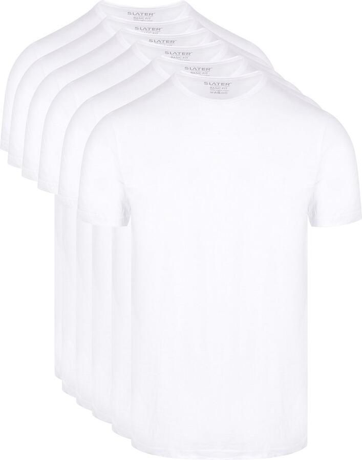 Slater Regular fit Heren T-shirt Ronde hals 2-pack - Foto 5