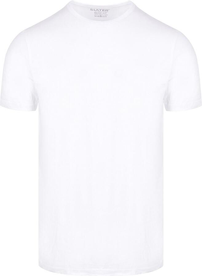 Slater Regular fit Heren T-shirt Ronde hals 2-pack - Foto 4