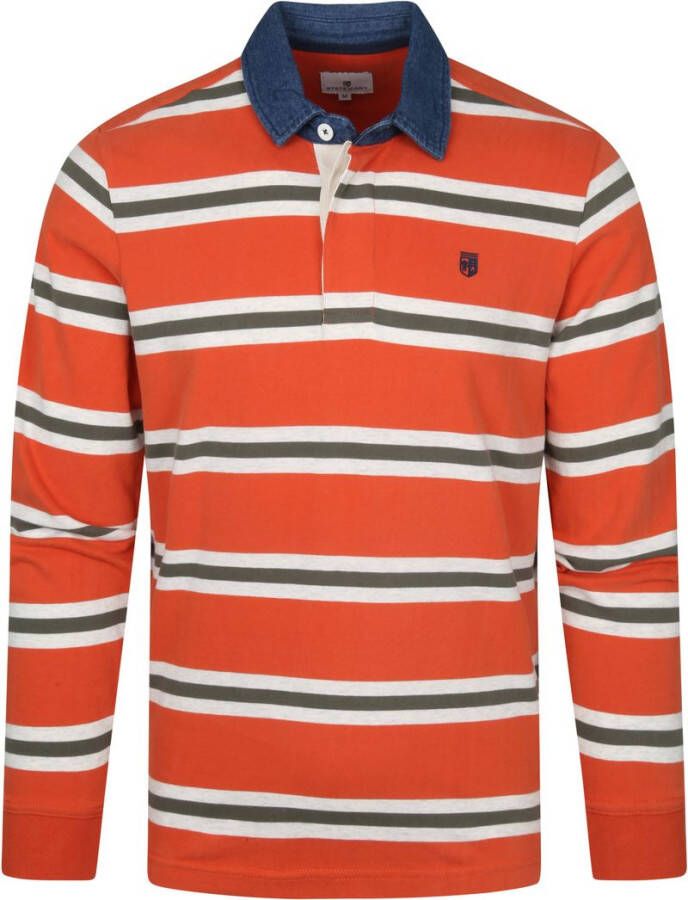 State of Art longsleeve Rugbyshirt Rood