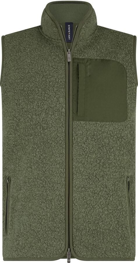 State of Art Bodywarmer Teddy Olive
