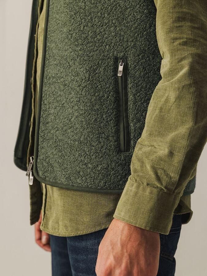 State of Art Bodywarmer Teddy Olive - Foto 4