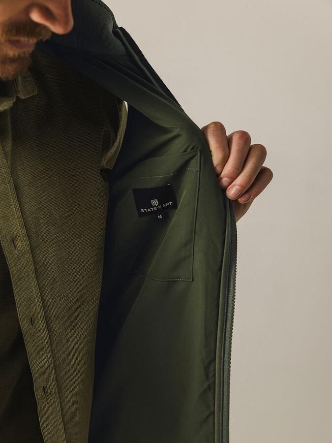State of Art Bodywarmer Teddy Olive - Foto 5