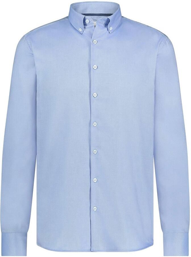 State Of Art Overhemd Lange Mouw Essentials Oxford Overhemd Blauw - Foto 2