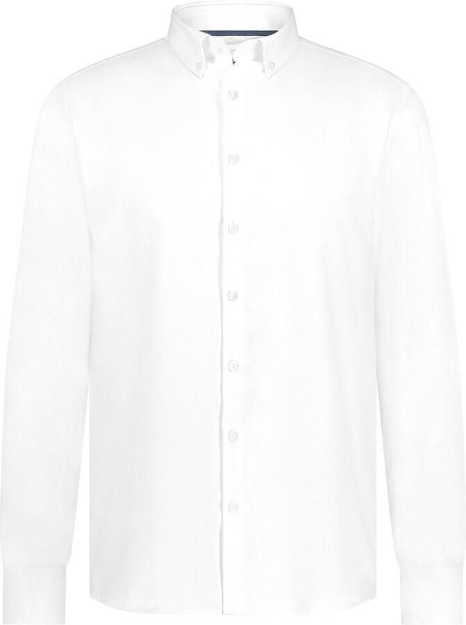 State Of Art Overhemd Lange Mouw Essentials Oxford Overhemd Wit - Foto 7