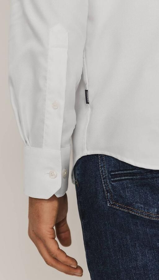 State Of Art Overhemd Lange Mouw Essentials Oxford Overhemd Wit - Foto 6