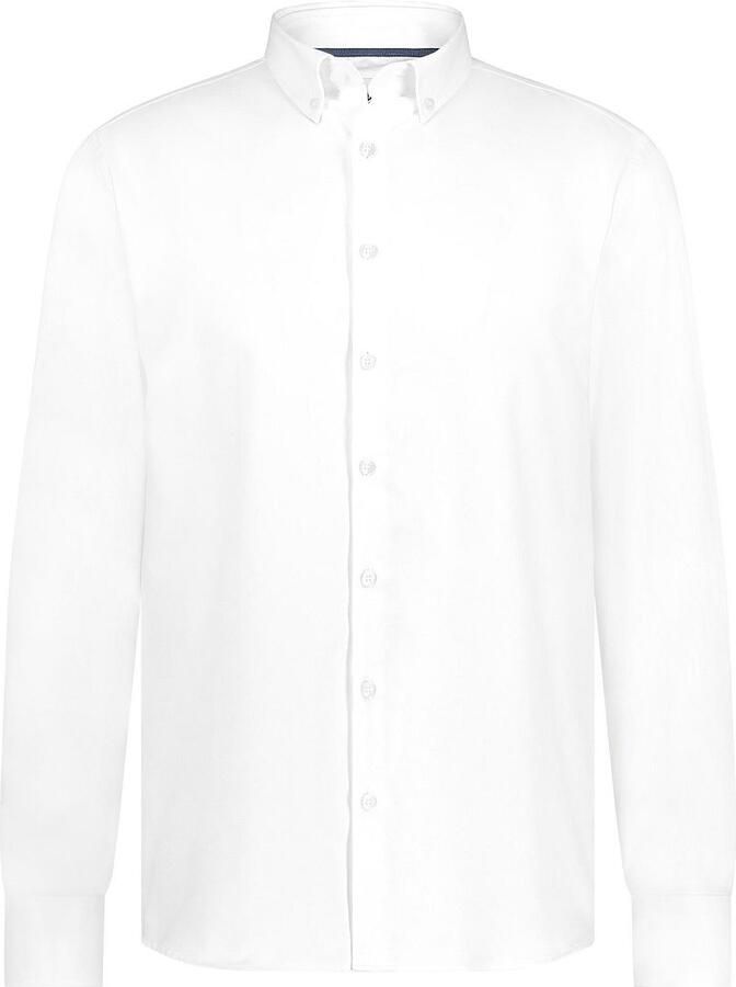 State Of Art Overhemd Lange Mouw Essentials Oxford Overhemd Wit - Foto 3