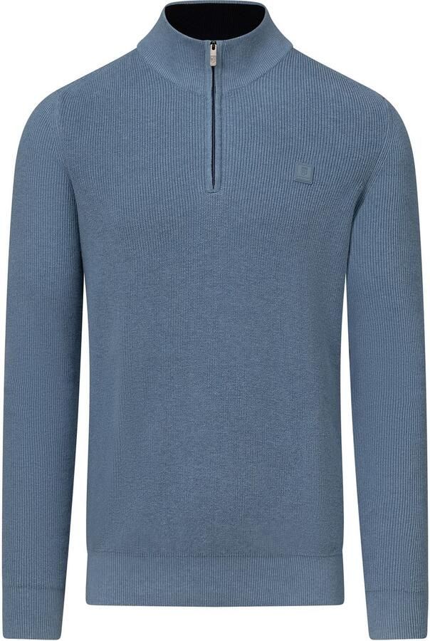 State of Art Half Zip Trui Blauw