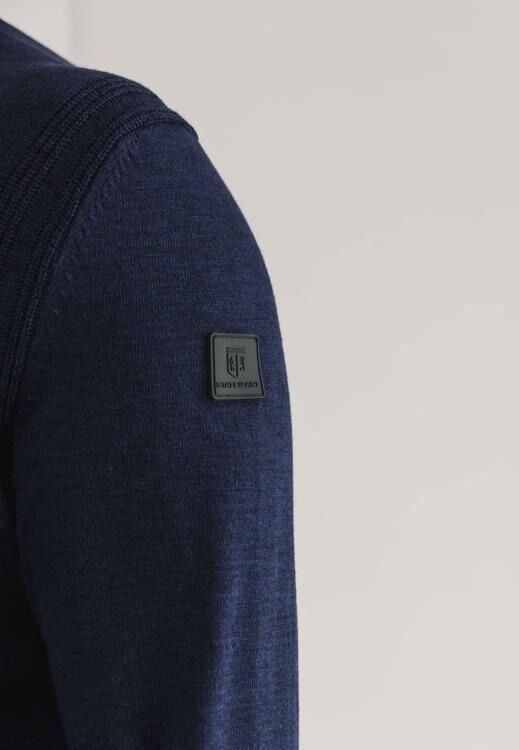 State Of Art Sweaters Half Zip Trui Navy - Foto 4