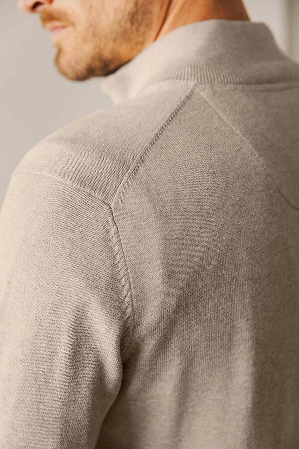 State of Art Beige Trui Stijlvol Ontwerp Beige Heren - Foto 4